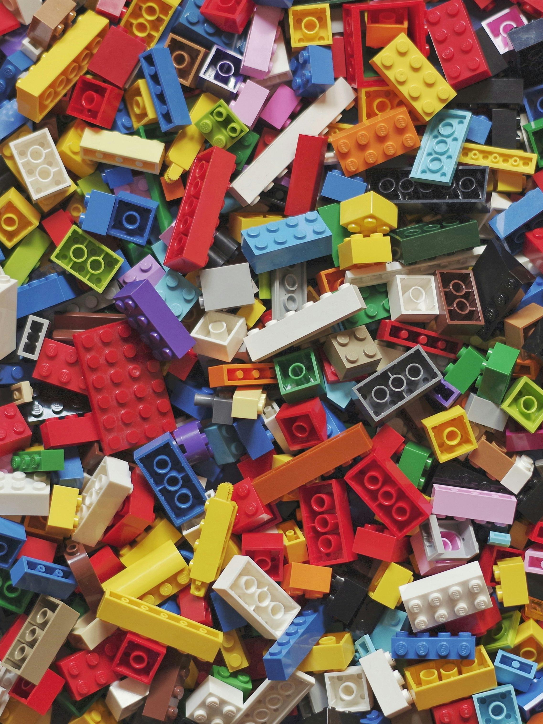 colorful legos