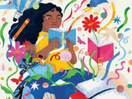 Girl reading book, Protect the Freedom to Read: Let Books Be, Banned Books Week Oct 4-10, 2026